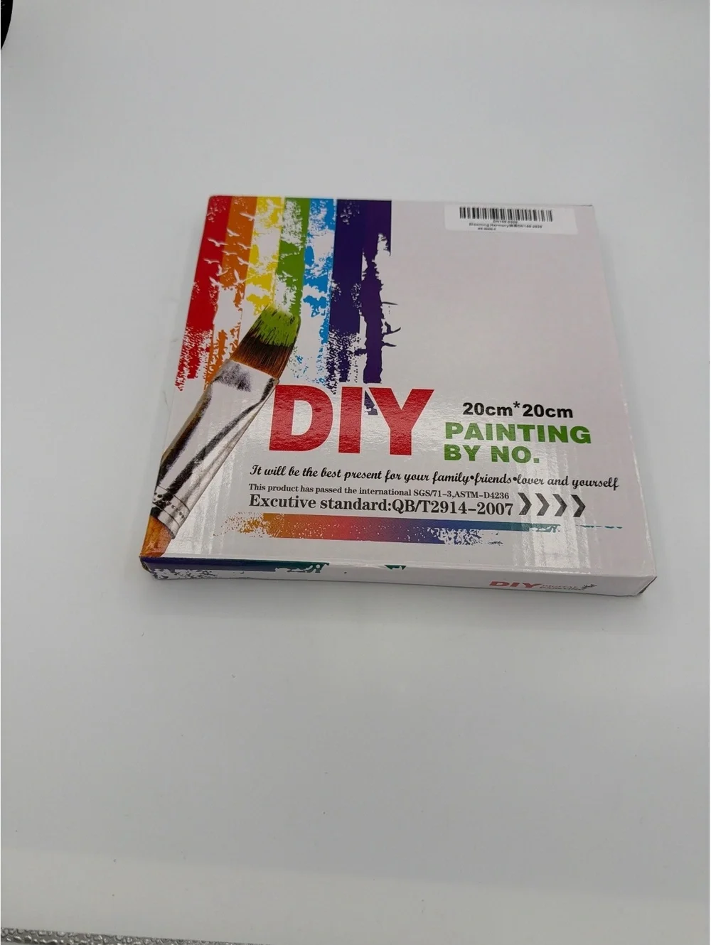 DIY 20cm x 20cm Painting Kit with Brushes